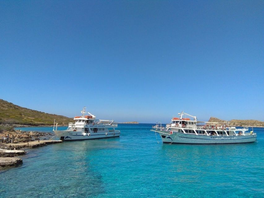 Crete: Mirabello Bay Cruise with Onboard Cocktail - How the timing works