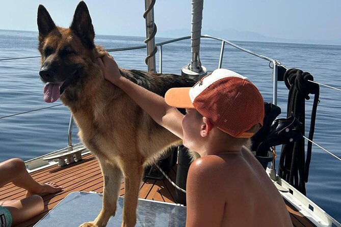 Day sailing Skiathos Skopelos with lunch on Rainbow yacht - What the day on Rainbow yacht feels like