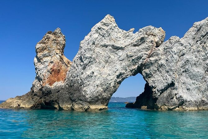 Day sailing Skiathos Skopelos with lunch on Rainbow yacht - Panormos Bay and the Skopelos coast