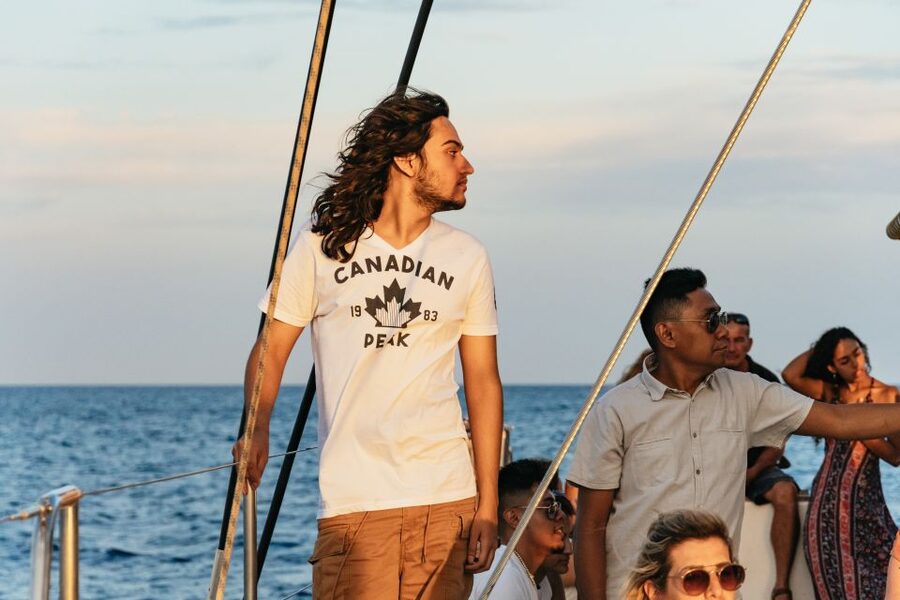 Dénia: Daytime or Sunset Catamaran Cruise - The daytime cruise and optional swimming stop