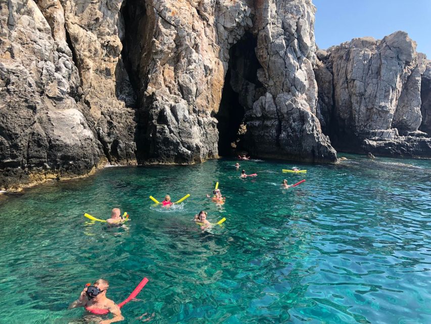 Faliraki: Boat Trip to Afantou Caves, Antony Quinn, Ladiko - Ladiko Bay: a quiet second swim stop