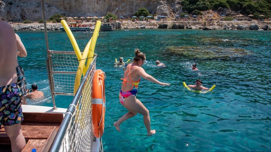 Faliraki: Boat Trip to Afantou Caves, Antony Quinn, Ladiko - Who will enjoy this most?