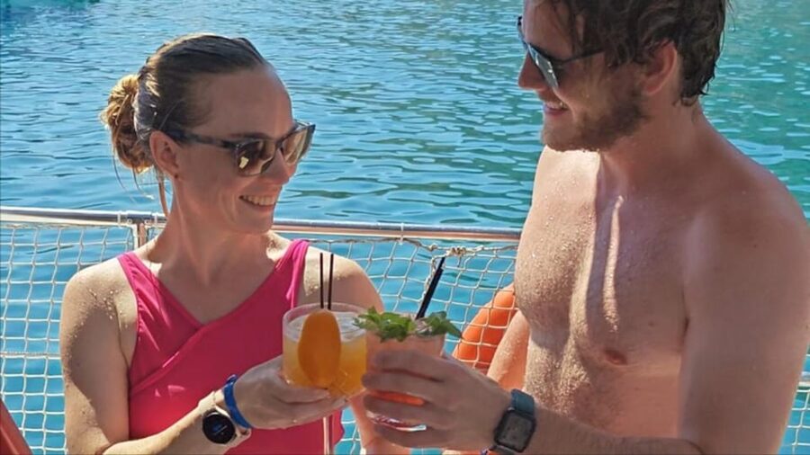 Faliraki: Boat Trip to Afantou Caves, Antony Quinn, Ladiko - Traganou Caves: the first 30 minutes