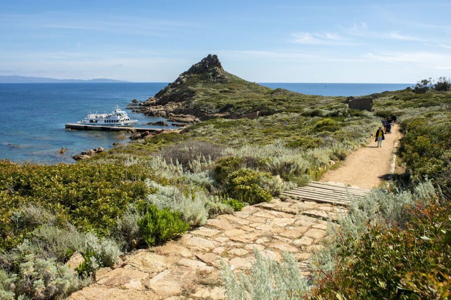 From Ajaccio/Porticcio:Ajaccio & Sanguinaires Gulf Boat Tour - Swimming, walking, or staying on board
