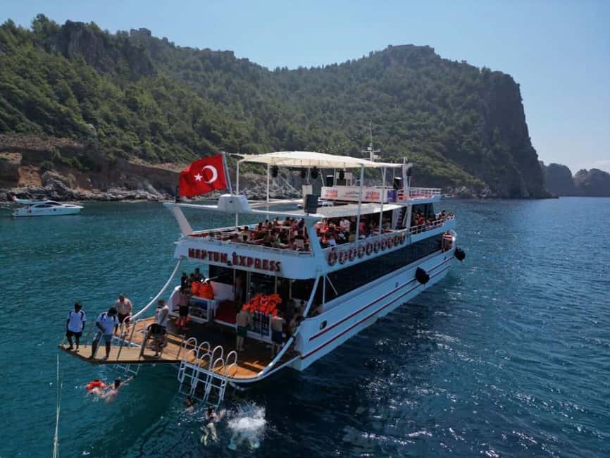 From Alanya: Boat Tour with Unlimited Soft Drinks and Lunch - What this Alanya cruise is really like