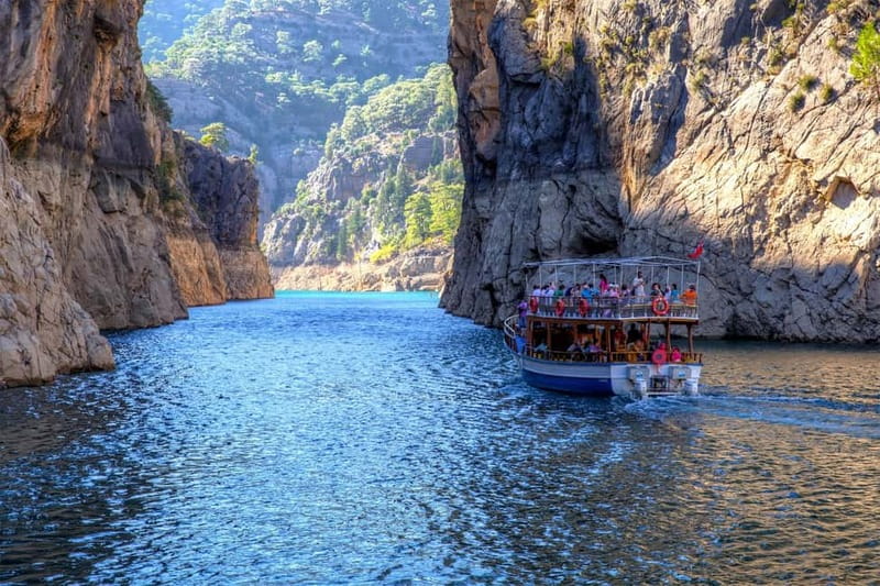 From Alanya: Green Canyon Boat Trip with Lunch - Cruising the 14-Kilometer Grand Canyon