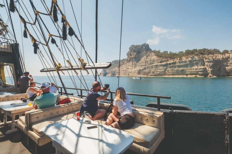 From Antalya/Kemer: All-Inclusive Party Boat with Lunch - Paradise Bay is for swimming and sun