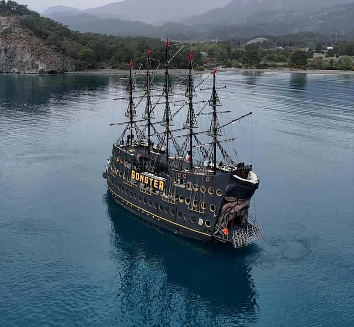 From Antalya/Kemer: All-Inclusive Party Boat with Lunch - Should you book the Monster pirate boat?