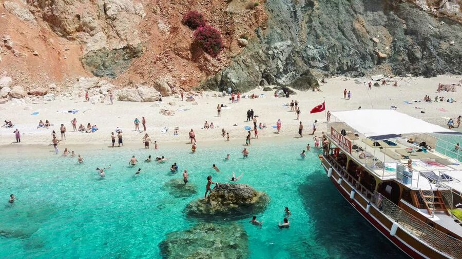 From Antalya or Kemer: Suluada Island Boat Trip with Lunch - Suluada’s clear water and rocky bays