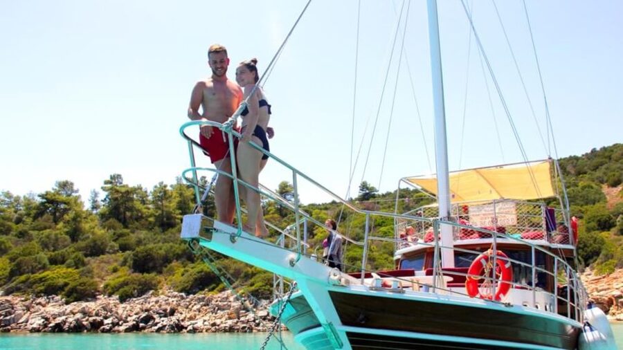 From Bodrum: Orak Island Boat Trip with Swim Stops and Lunch - Starting at Halikarnas Port