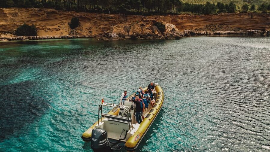 From Can Picafort: Dolphin Watching and Cave Boat Trip - Sunrise over the northern Mediterranean
