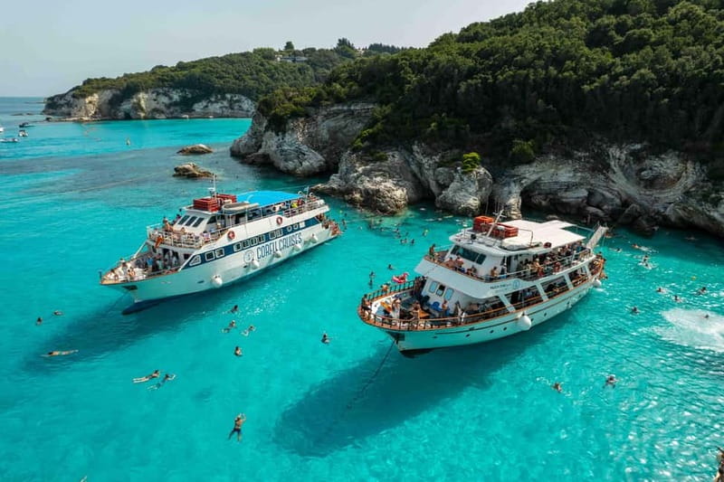 From Corfu: Day Cruise to Paxos, Antipaxos, & the Blue Caves - What to pack for a comfortable day