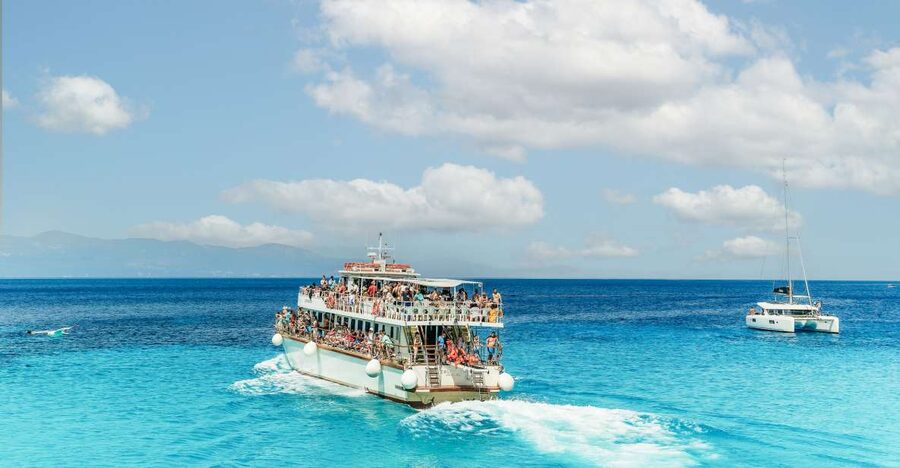 From Corfu Island: Antipaxos & Paxos Blue Caves Boat Cruise - Setting out from Corfu’s coast