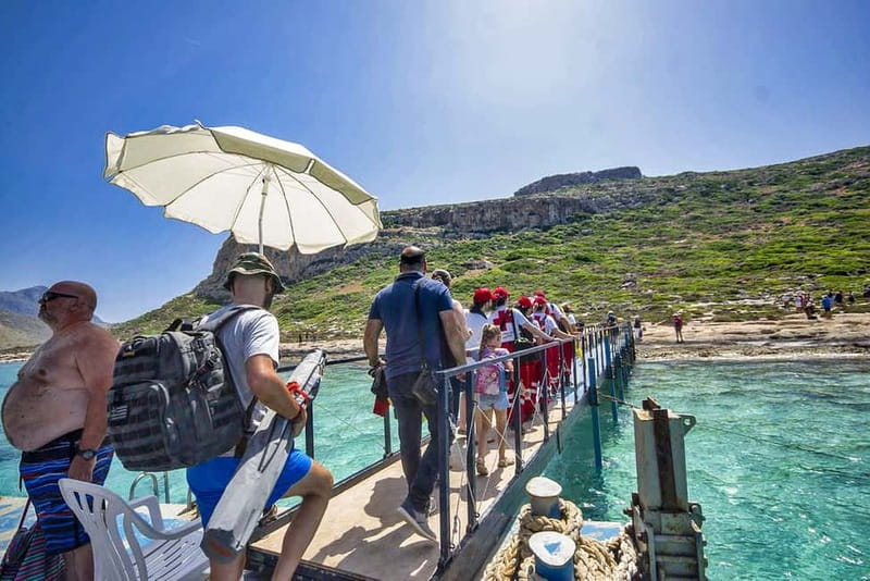 From Kissamos Port: Boat Cruise to Balos Lagoon & Gramvousa - Balos Lagoon and its shallow emerald water