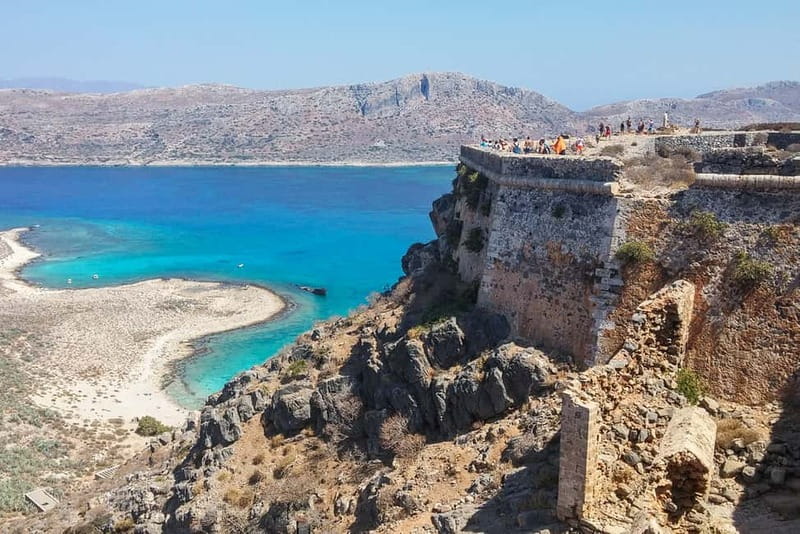 From Kissamos Port: Boat Cruise to Balos Lagoon & Gramvousa - Leaving Kissamos Port for the western coast