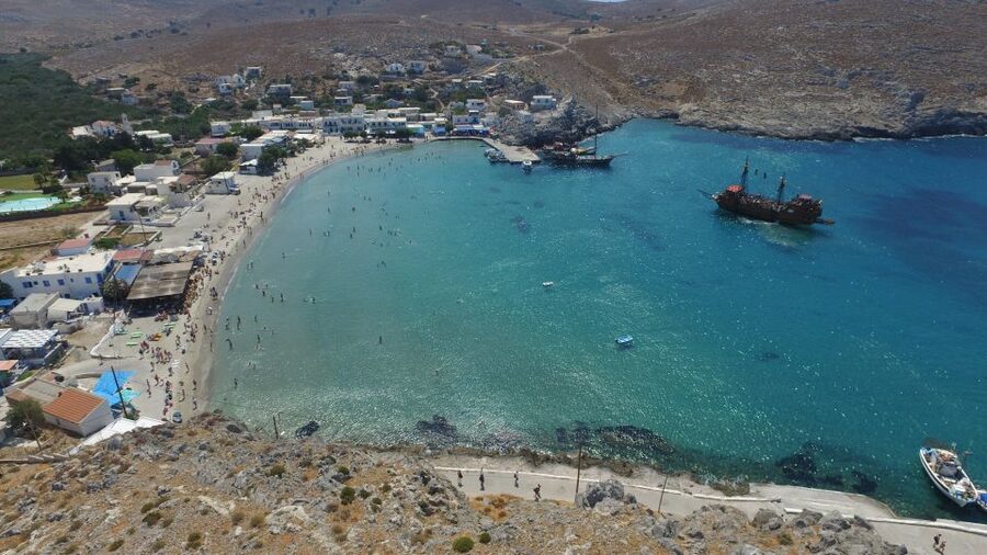 From Kos: 3-Island Pirate Cruise with Lunch and Waterslide - Greek lunch, drinks, and onboard comfort