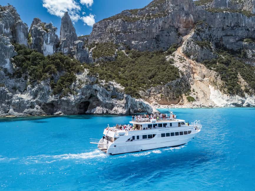 From La Caletta or Orosei: Gulf of Orosei Cruise - The Imperatrice: sun, shade, and enough room to move