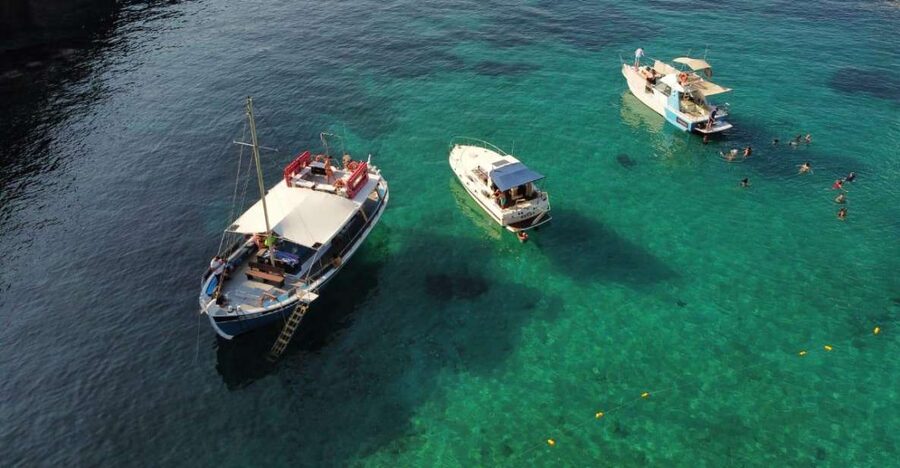 From Lefkimmi: Boat Trip to Sivota & Blue Lagoon - Key points at a glance