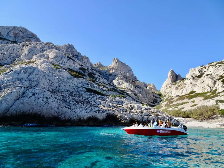 From Marseille: Iconic Calanques Boat Tour with Swimming - Riou Island, your first taste of open water