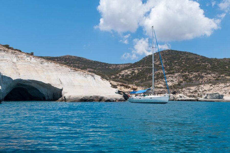 From Milos: Guided Day Cruise to Kleftiko With Lunch - Agios Ioannis and Sykia Cave