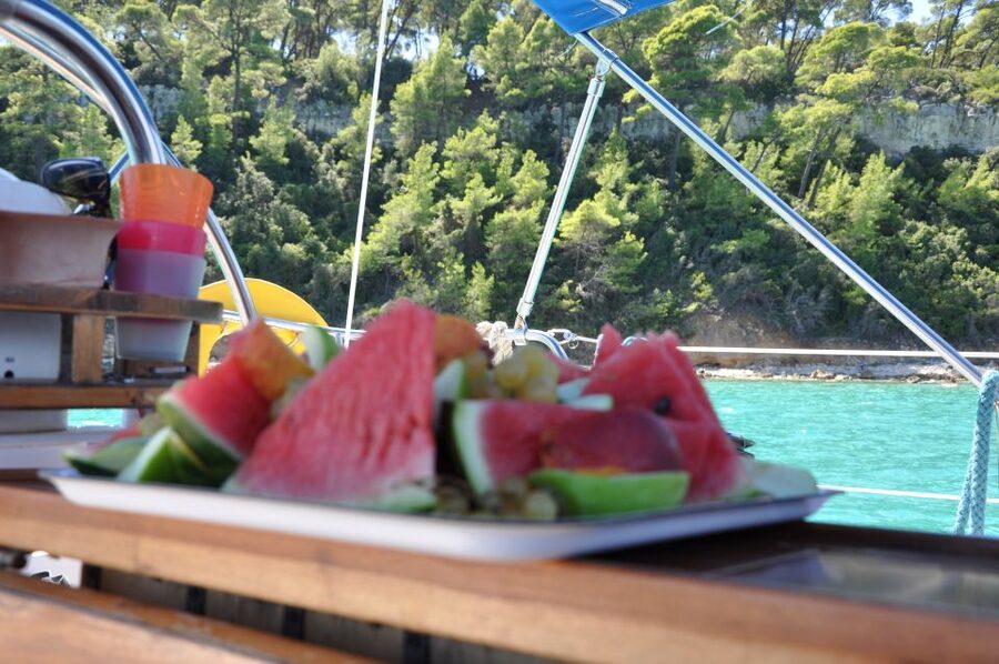 From Nea Fokea: Chalkidiki 6-Hour Cruise by Sailing Boat - What the $89 price includes