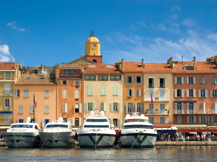 From Nice: Round-Trip Transportation to Saint Tropez by Boat - Arriving in Saint Tropez near the harbor