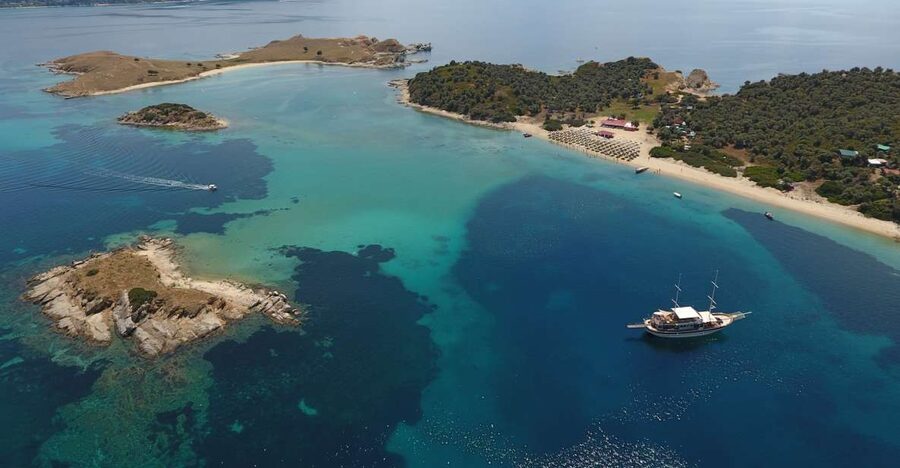 From Ouranoupoli: Blue Lagoon Two Island Cruise - Key points to know before you book