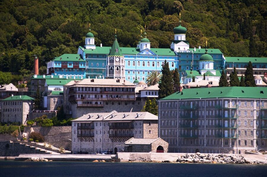 From Ouranoupolis: Cruise to Mount Athos Monasteries - Eight monasteries viewed from 500 meters away