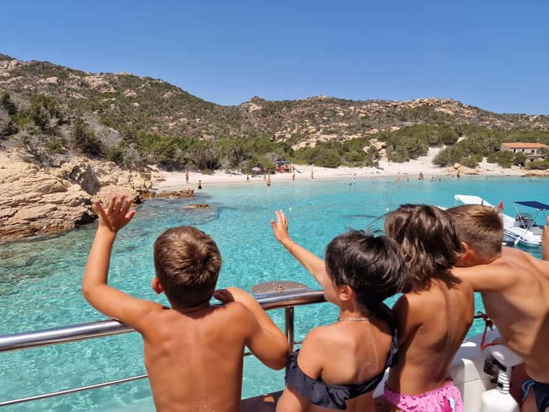 From Palau: La Maddalena Archipelago 4 Stops Boat Tour - Budelli and the famous pink beach