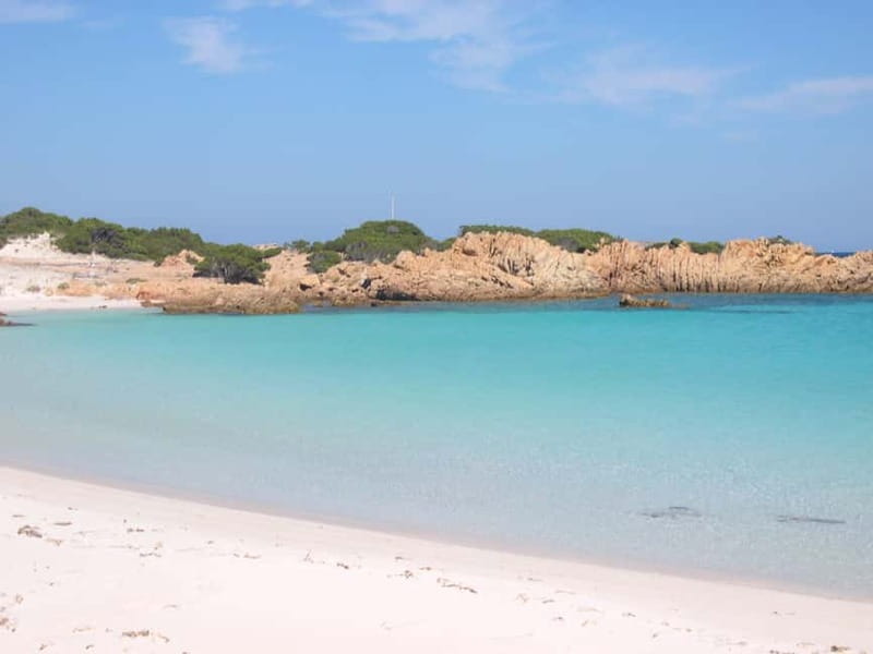 From Palau: La Maddalena Archipelago 4 Stops Boat Tour - Santa Maria offers the longest beach stop