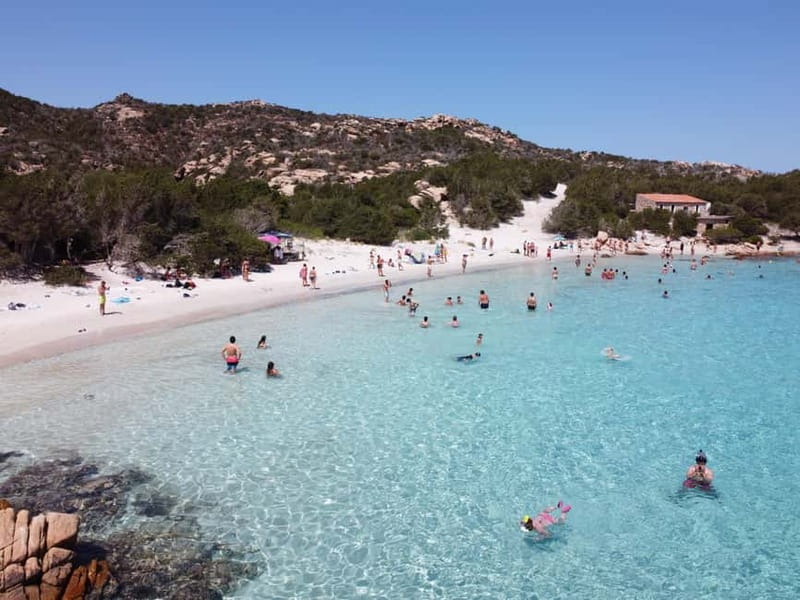 From Palau: La Maddalena Archipelago 4 Stops Boat Tour - The return route past Santo Stefano and Caprera