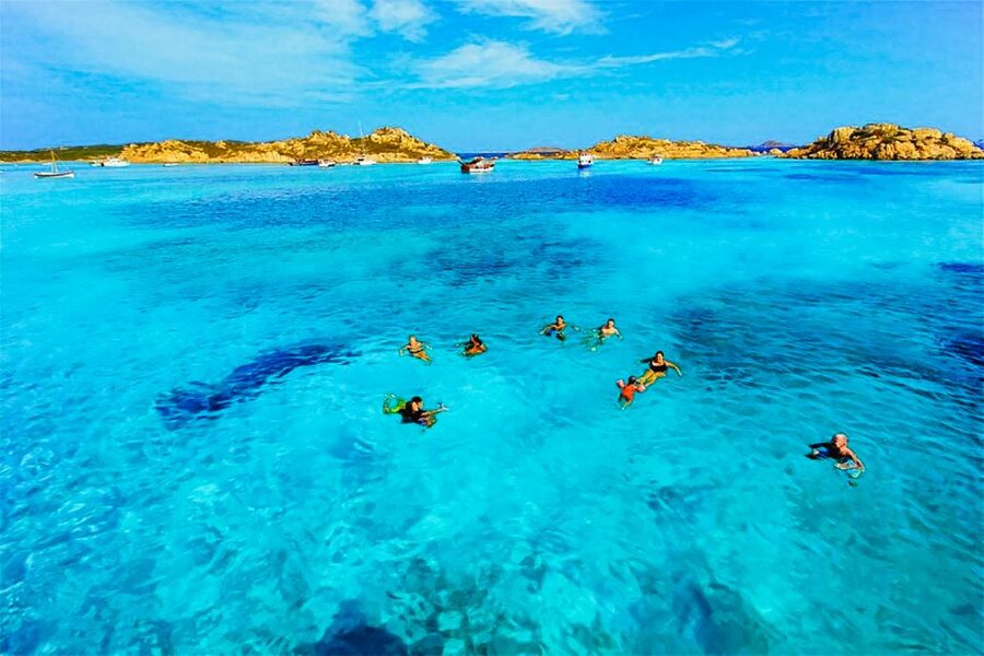 From Palau: La Maddalena Archipelago Day Tour by Boat - Budelli’s Natural Pools and the view of Rosa Beach