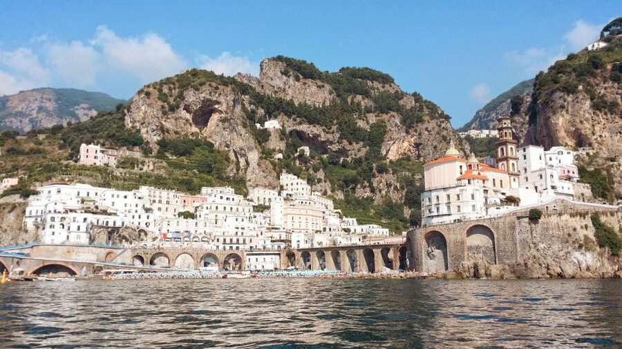 From Praiano or Positano: Full-Day Boat Tour to Amalfi Coast - Amalfi from the water, then two and a half hours ashore