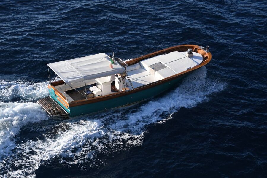 From Praiano or Positano: Full-Day Boat Tour to Amalfi Coast - Two swim stops in clear coastal water