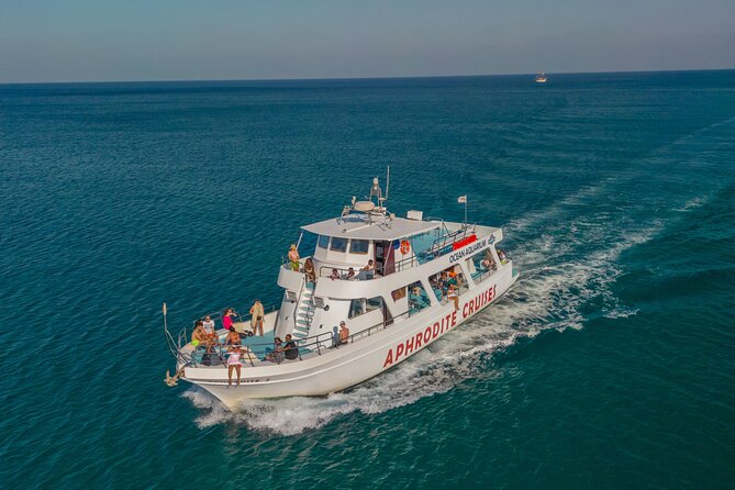 From Protaras: Turtle Cove & Blue Lagoon Cruise - The Blue Lagoon: the second swim and the big jump