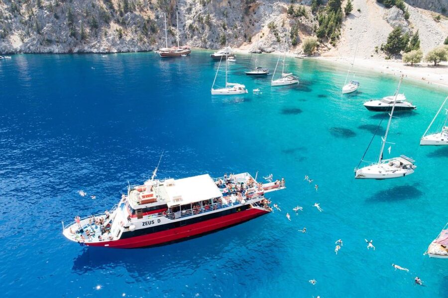 From Rhodes: Cruise to Symi Island and Saint George's Bay - Finding SP Cruises at Mandraki Harbour
