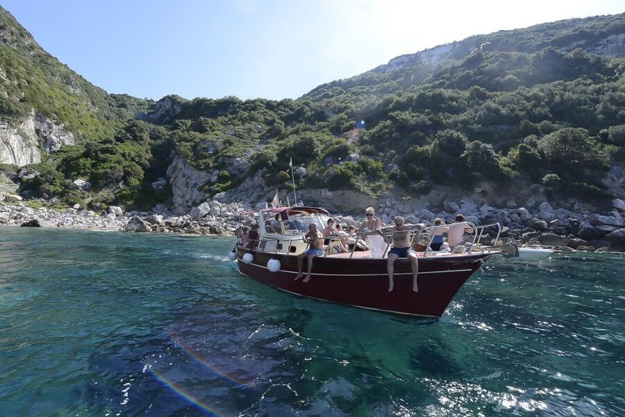 From Salerno: Day Trip to Amalfi Coast by Boat with Drinks - Swimming stops in clear coastal water