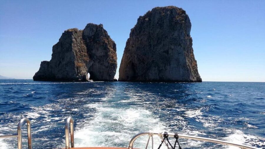 From Salerno: Small-Group Boat Tour of Capri - Prosecco, snacks, and the first hours at sea