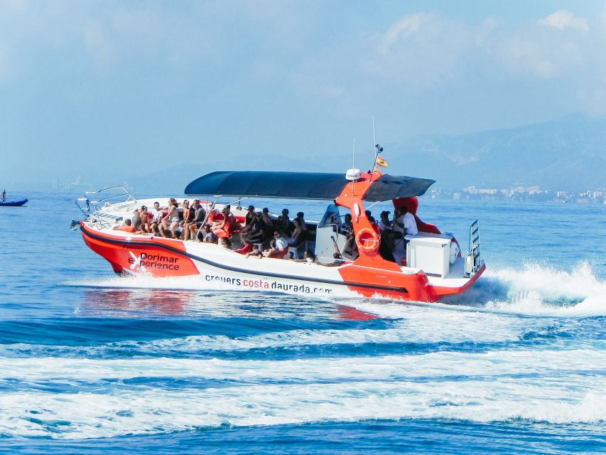 From Salou/Cambrils: Speedboat Tour - The Costa Dorada from the water