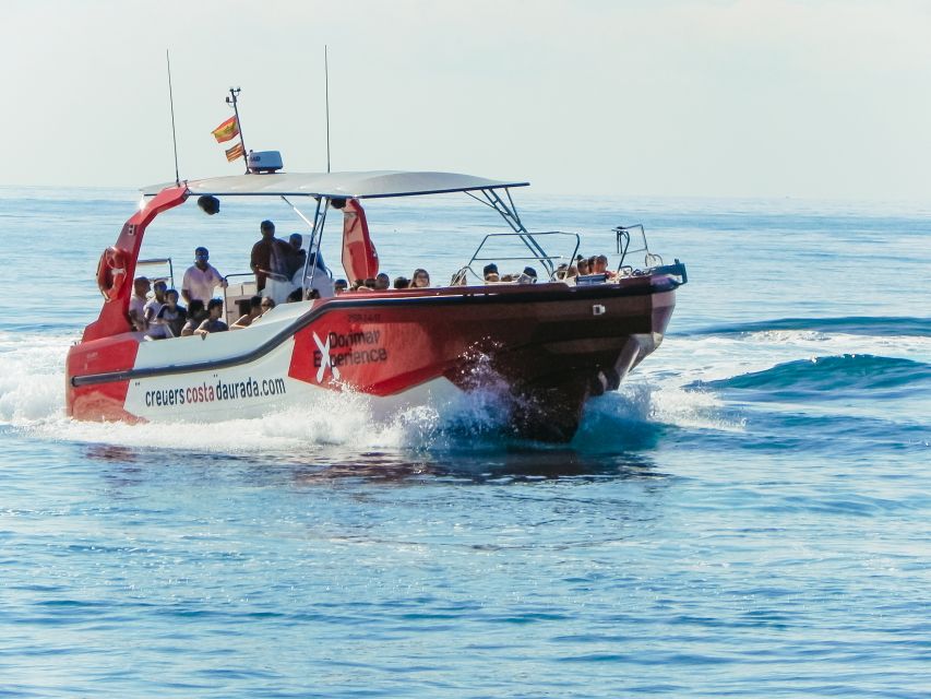 From Salou/Cambrils: Speedboat Tour - The faster, wilder ride back