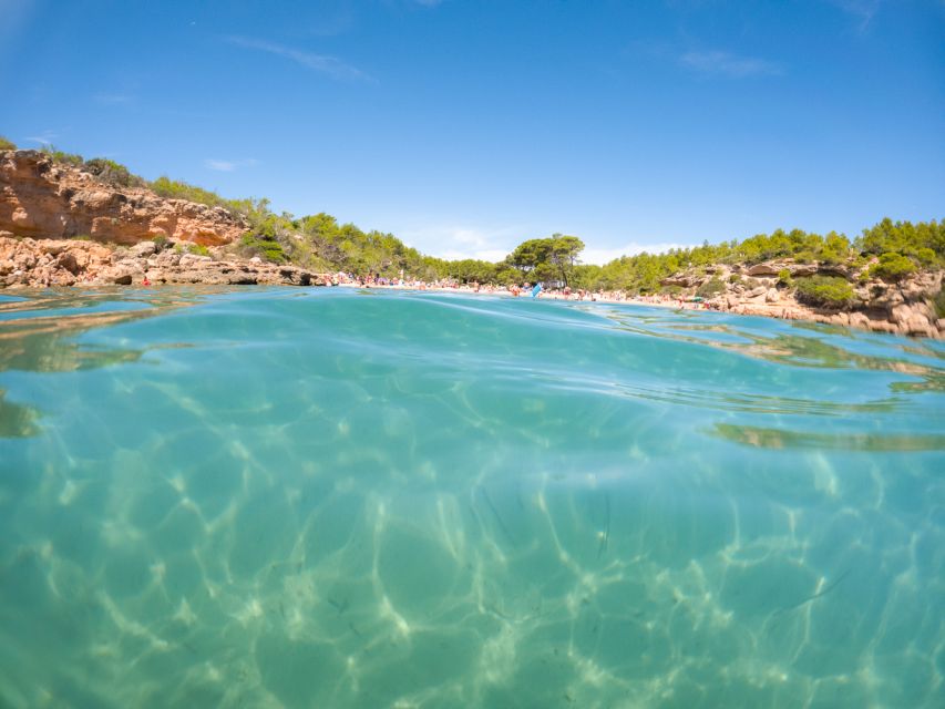 From Salou/Cambrils: Speedboat Tour - The anchor stop near the Mediterranean swimming area