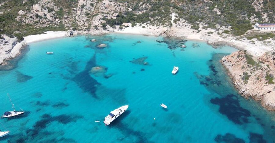 From Santa Teresa Gallura: La Maddalena Full-Day Boat Tour - Santa Maria: your first long swim stop