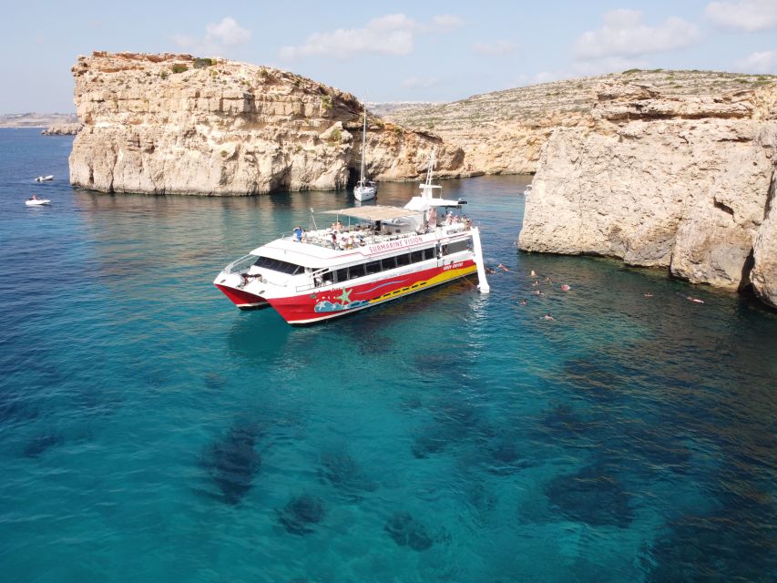 From Sliema: Gozo, Comino and Blue Lagoon Cruise - Finding the boat at Sliema Ferry