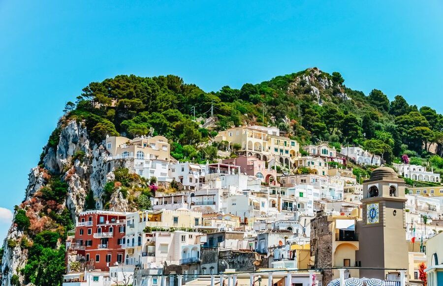 From Sorrento: Capri Guided Boat Tour - Leaving Sorrento and crossing the Bay of Naples
