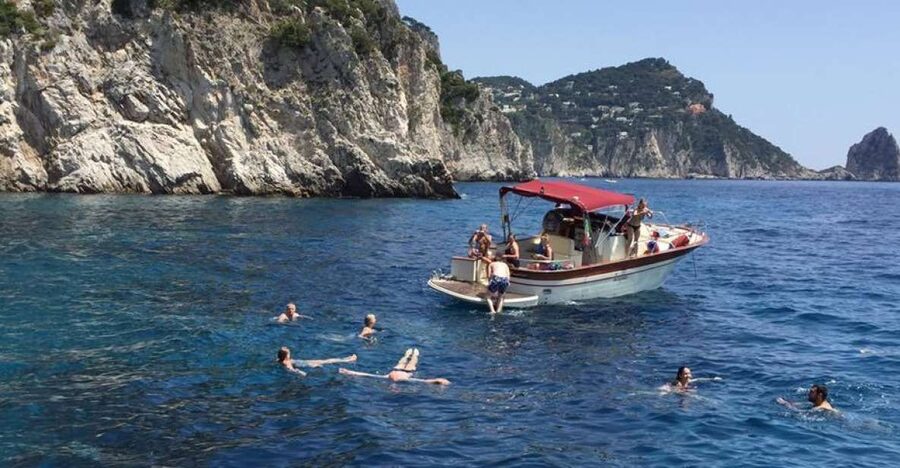 From Sorrento: Capri Guided Boat Tour - Cruising past Capri’s famous grottoes