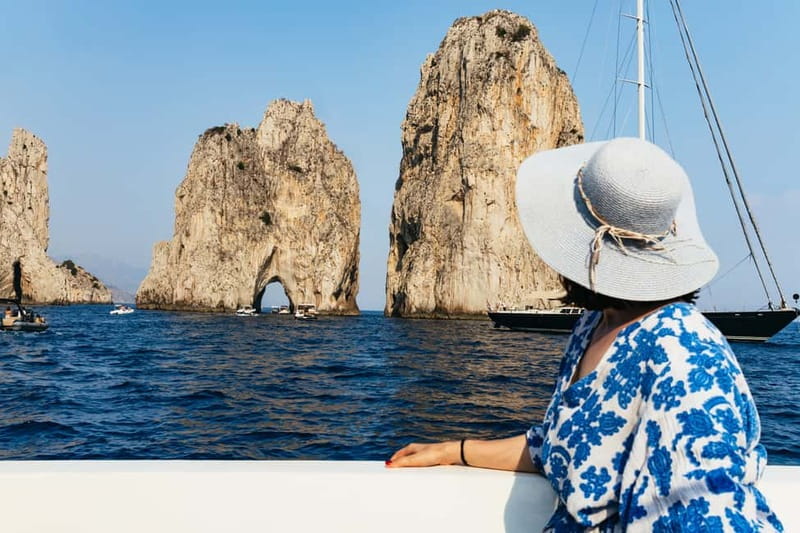 From Sorrento/Nerano: Capri Island Cruise with Guide Onboard - Anacapri and Monte Solaro