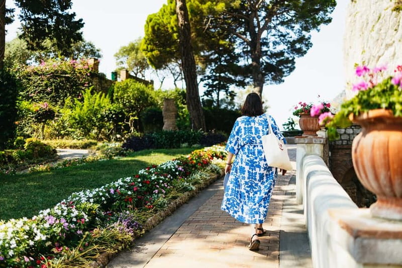 From Sorrento/Nerano: Capri Island Cruise with Guide Onboard - The full cruise around Capri