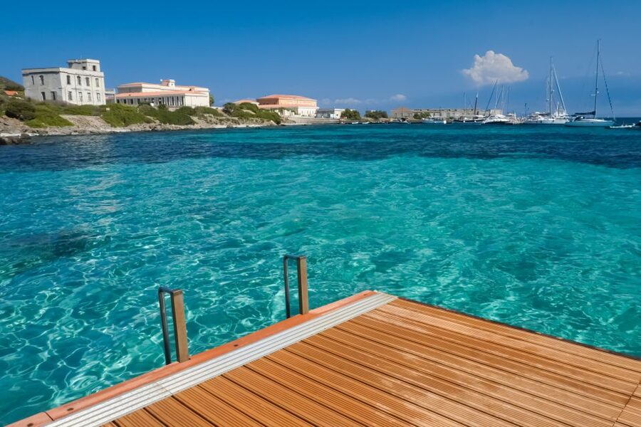 From Stintino: Asinara Vintage Sailing Boat Tour with Lunch - Cala d’Oliva, the island’s former prison settlement