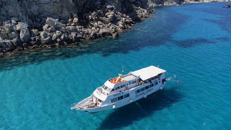 From Trapani: Day Cruise to Favignana & Levanzo with Lunch - Pasta with pesto Trapanese and fruit
