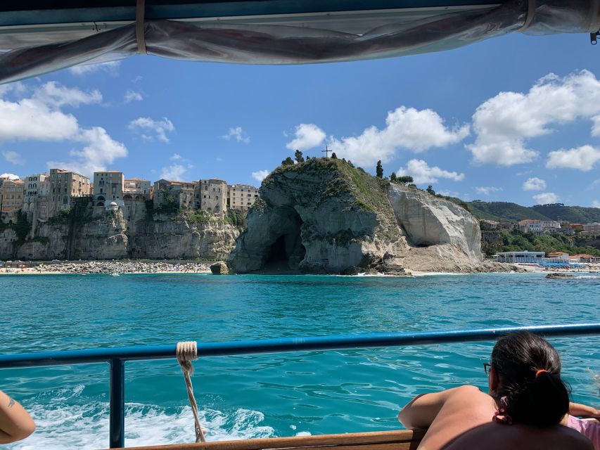 From Tropea: Capo Vaticano boat tour with snorkel & aperitif - What the $47 price buys you